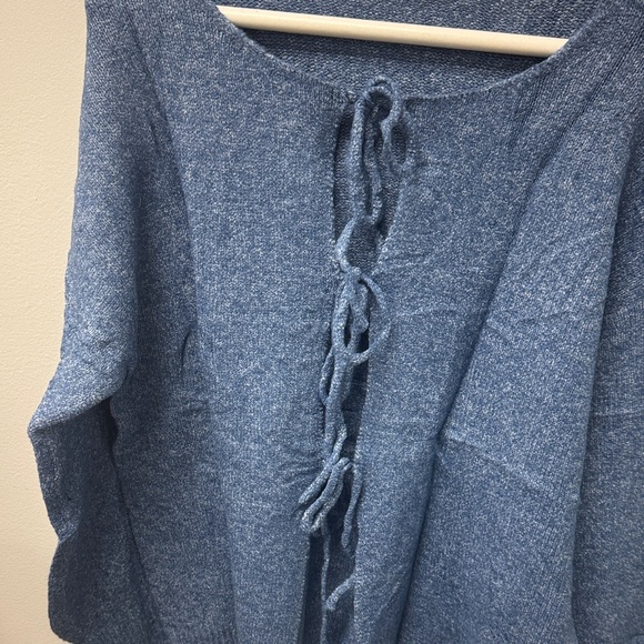 Blue Women's Sweater - Picture 4 of 5